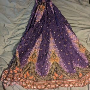 Purple and Orange Hippie Pants